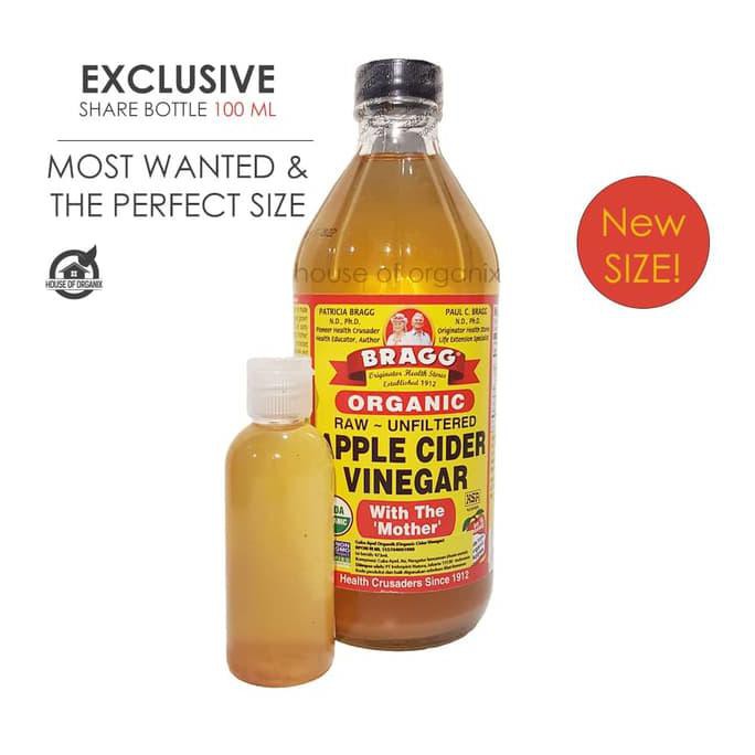 

BRAGG Apple Cider Vinegar - 100 ML ( Share Bottle )