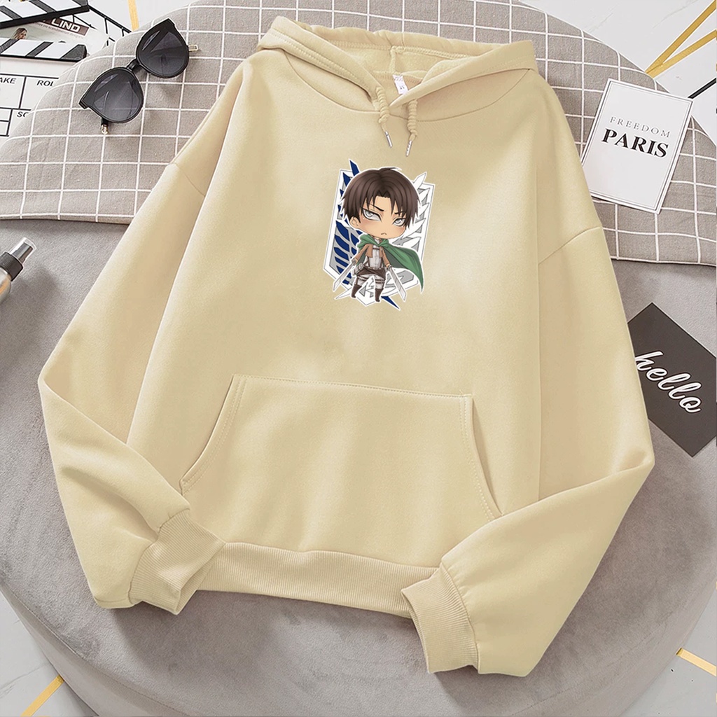 Sweater hoodie anak laki laki TITAN WARRIOR jaket anak cewek cowok anime trend