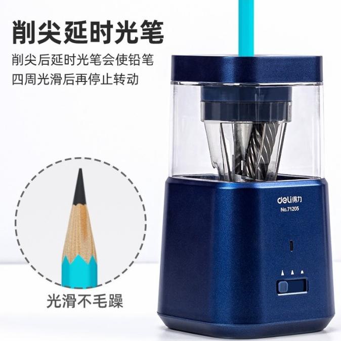 

Office & Stationery | Alat Tulis | Deli Premium Automatic Pencil Sharpener - Rautan Pensil Elektrik | Best Seller