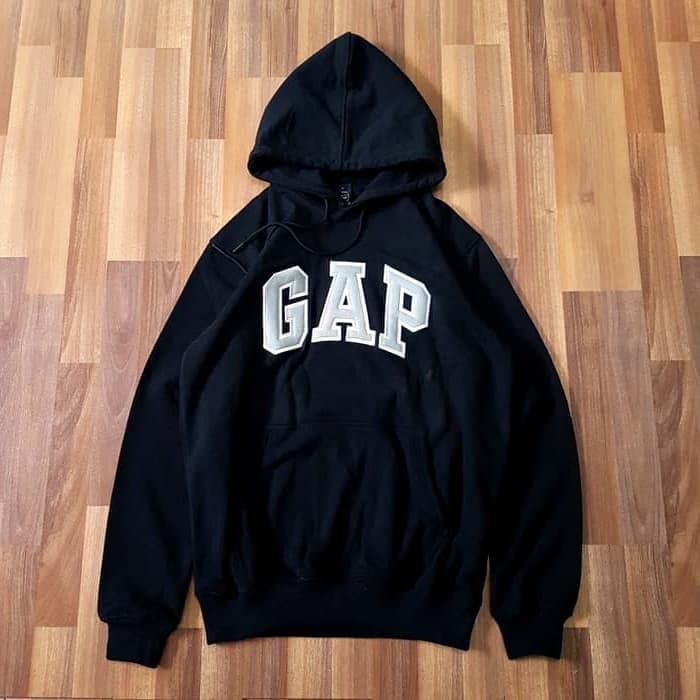 HOODIE GAP PRIA MOTIF FULL BORDIR TAG PREMIUM SIZE M L XL XXL [ COD ]