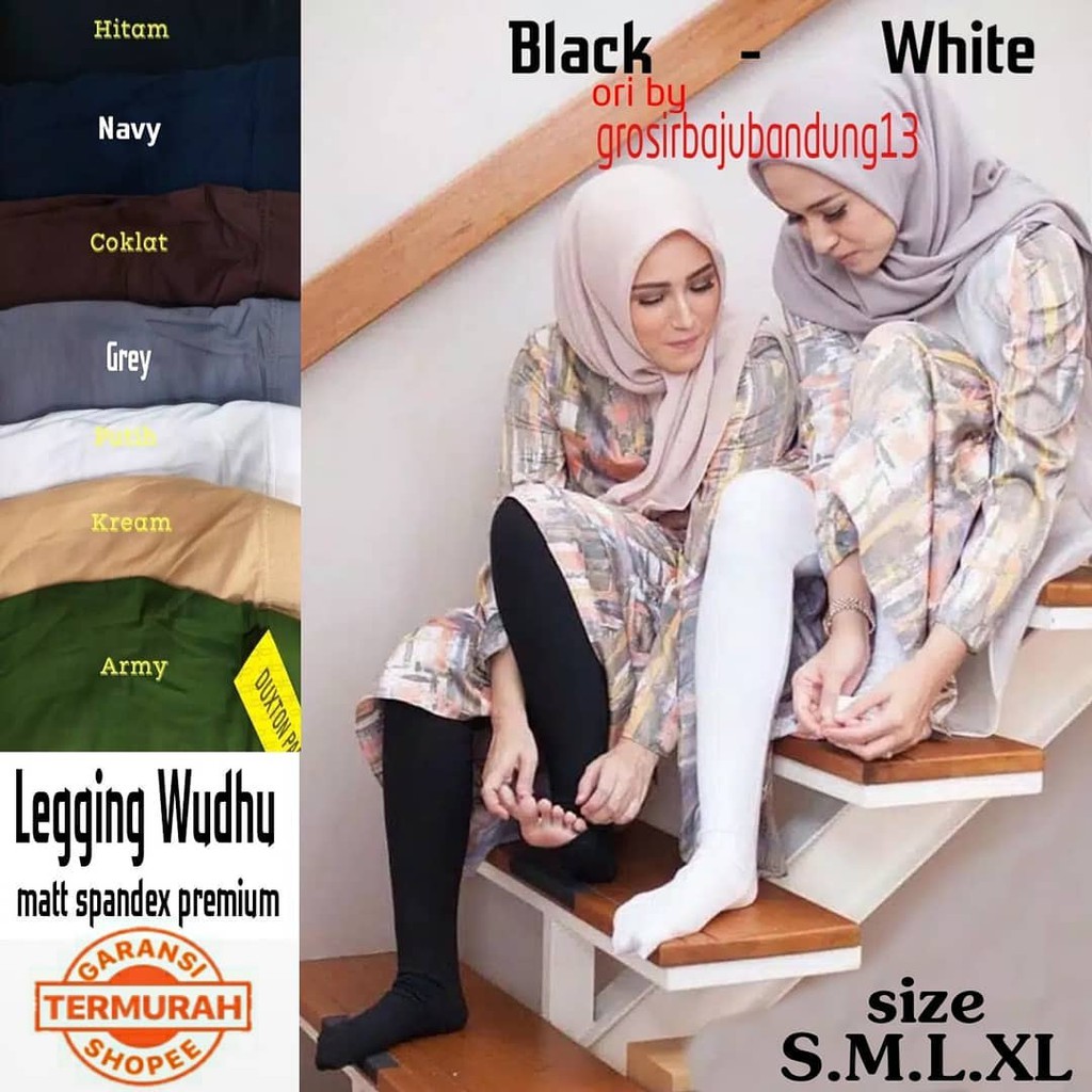 JEOVANNA - TERMURAH LEJING WUDHU / LEGGING WUDHU/ LEGING MUSLIMAH / PROMO
