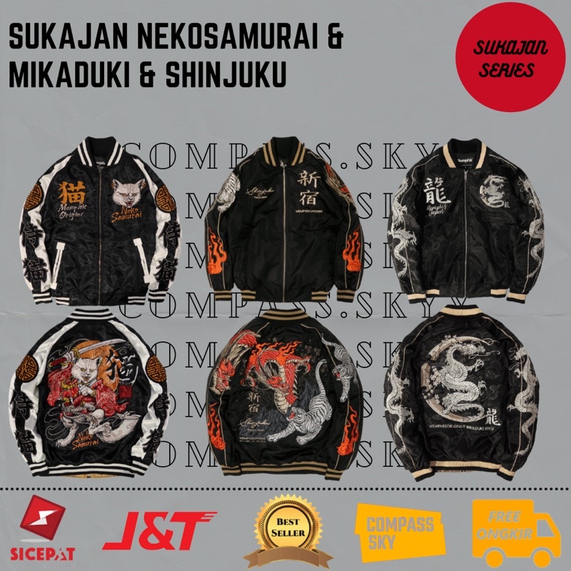 [ORIGINAL] SUKAJAN NEKOSAMURAI & MIKADUKI & SHINJUKU RYU MAMPHISORIGINS