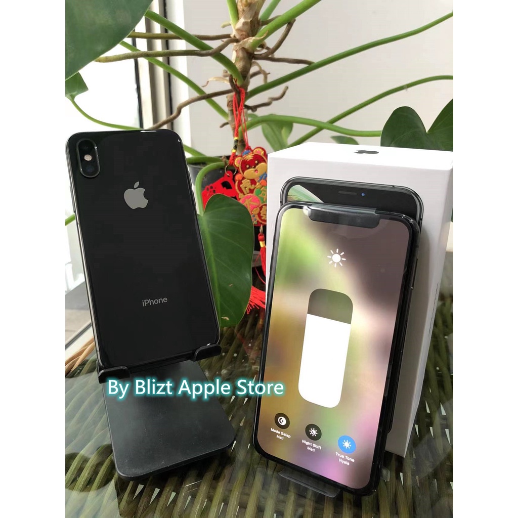 iPhone Xs 64GB All Sim Silent Fullset Ori Ex inter Second Mulus100%Like New 3utools All Green (Garansi 1 Tahun)