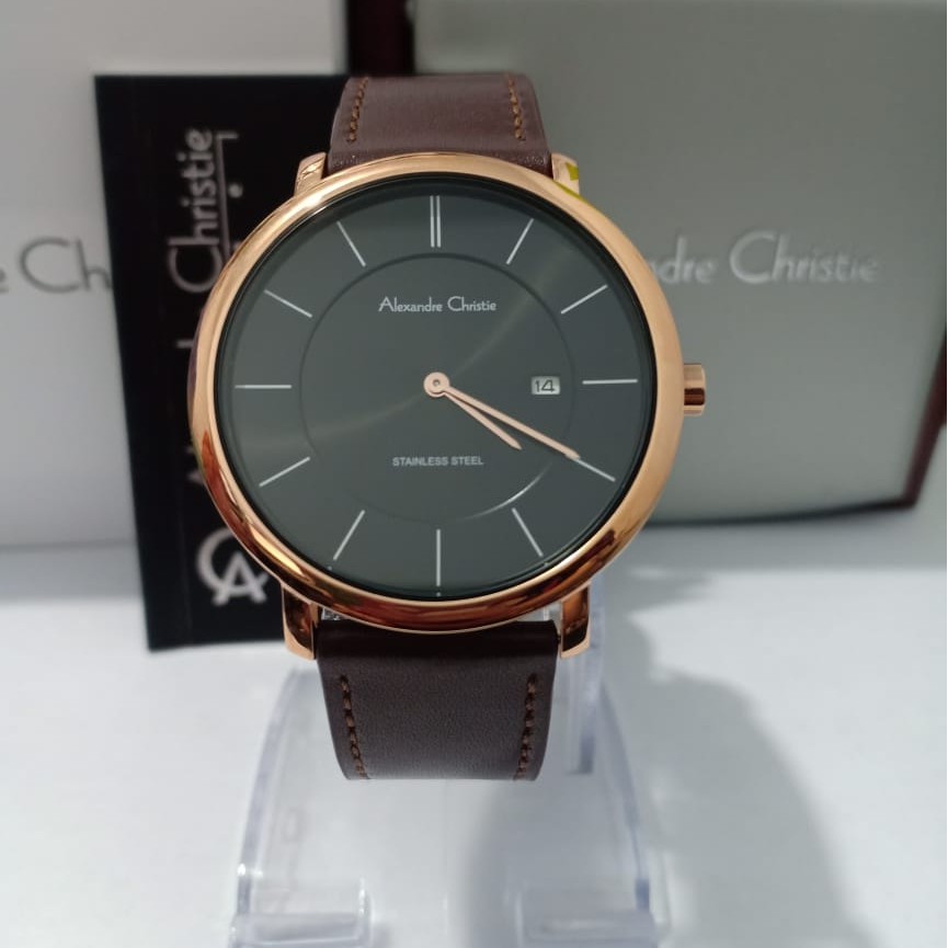 ALEXANDRE CHRISTIE AC 8589MDL  JAM TANGAN PRIA ORIGINAL GARANSI RESMI