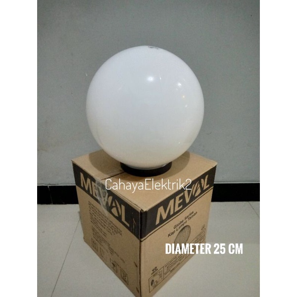 Lampu Taman Pilar Pagar Meval TO 1 Lampu Hias 25 cm