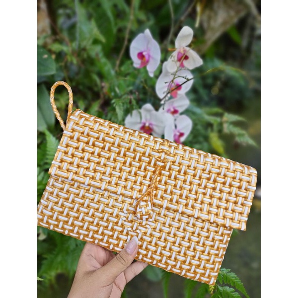 dompet jali/clutch jali/tas anyaman/ dompet kondangan/ dompet pesta