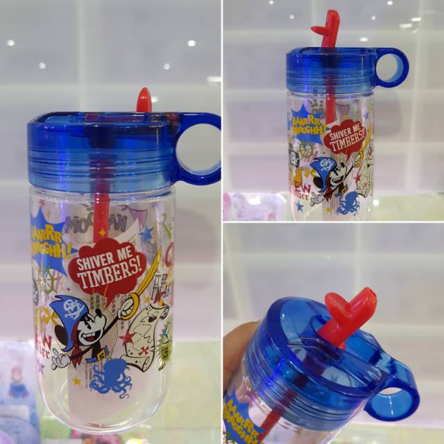 Botol Minum Sedot Mickey Mouse Disneyland Hongkong