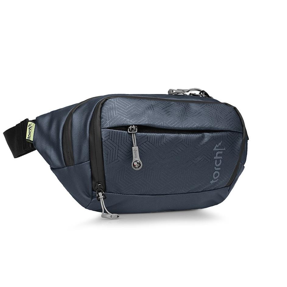 Banyak Dipakai.. TORCH Tas Pinggang - Waist Bag Aichi - Abu