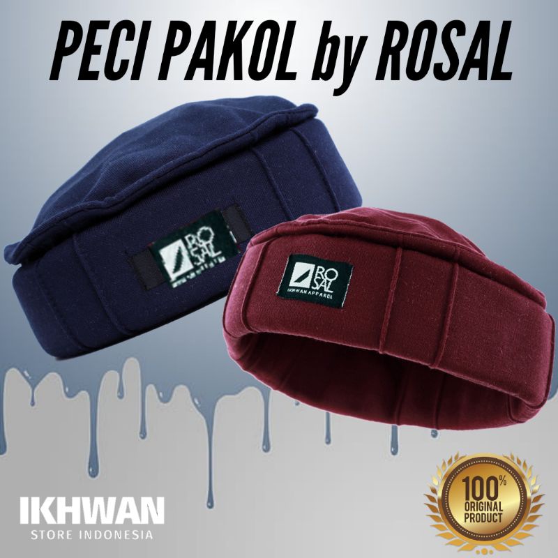 Peci / Topi Pakol / Rosal Hat / Peci Pakol / Peci Hijrah / peci sholat / peci taliban / peci jihad