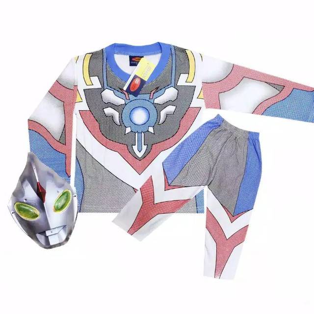 Kostum baju anak ultramen gogo boy / kostum baju anak ultramen baru