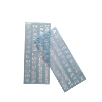 

PENGGARIS SABLON HURUF ABJAD - 270
