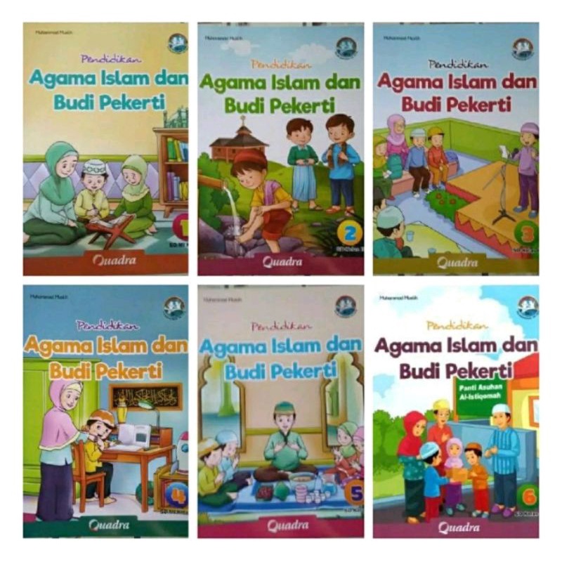 BUKU QUADRA AGAMA ISLAM Kelas 1 2 3 4 5 6 SD