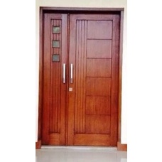 Set Pintu Jati Depan Dan Kusen Jati
