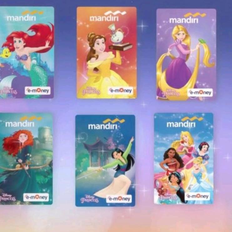 E-money mandiri Disney princess