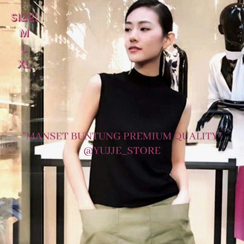 Manset Lengan Buntung | Manset Kutung | Manset Kaos Premium | Kaos Lekbong Wanita | Iner Tanpa Lenga
