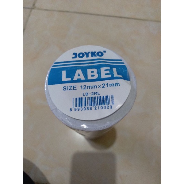 

Label harga joyko 12mm x 21 mm