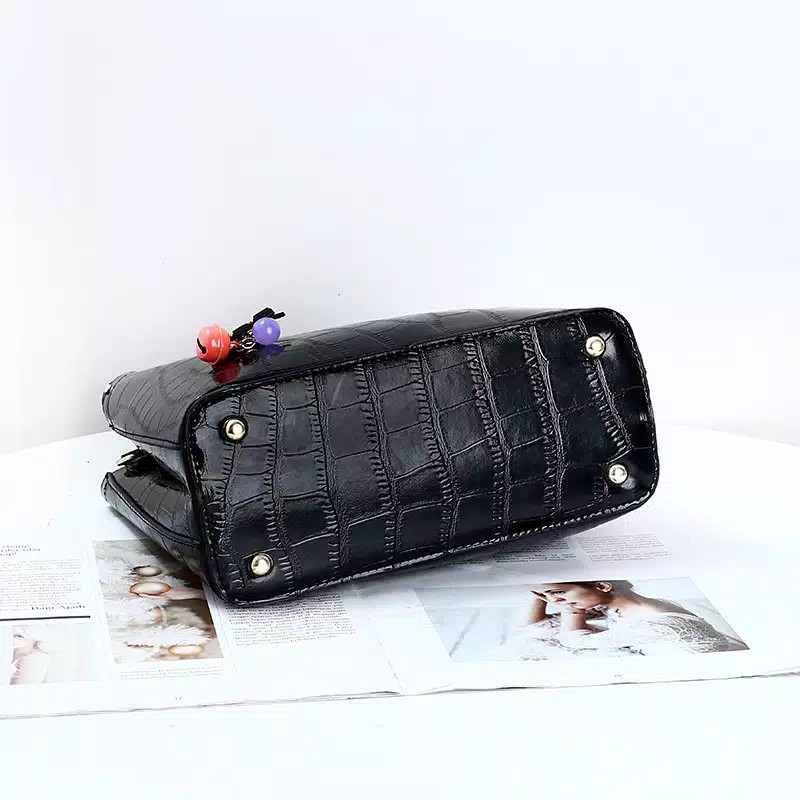 [COD] LB - Koleksi baru tas bahu fashion import free gantungan 274