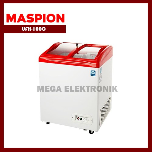 MASPION BY UCHIDA UFH-100C CHEST FREEZER BOX SLIDING 100 LITER