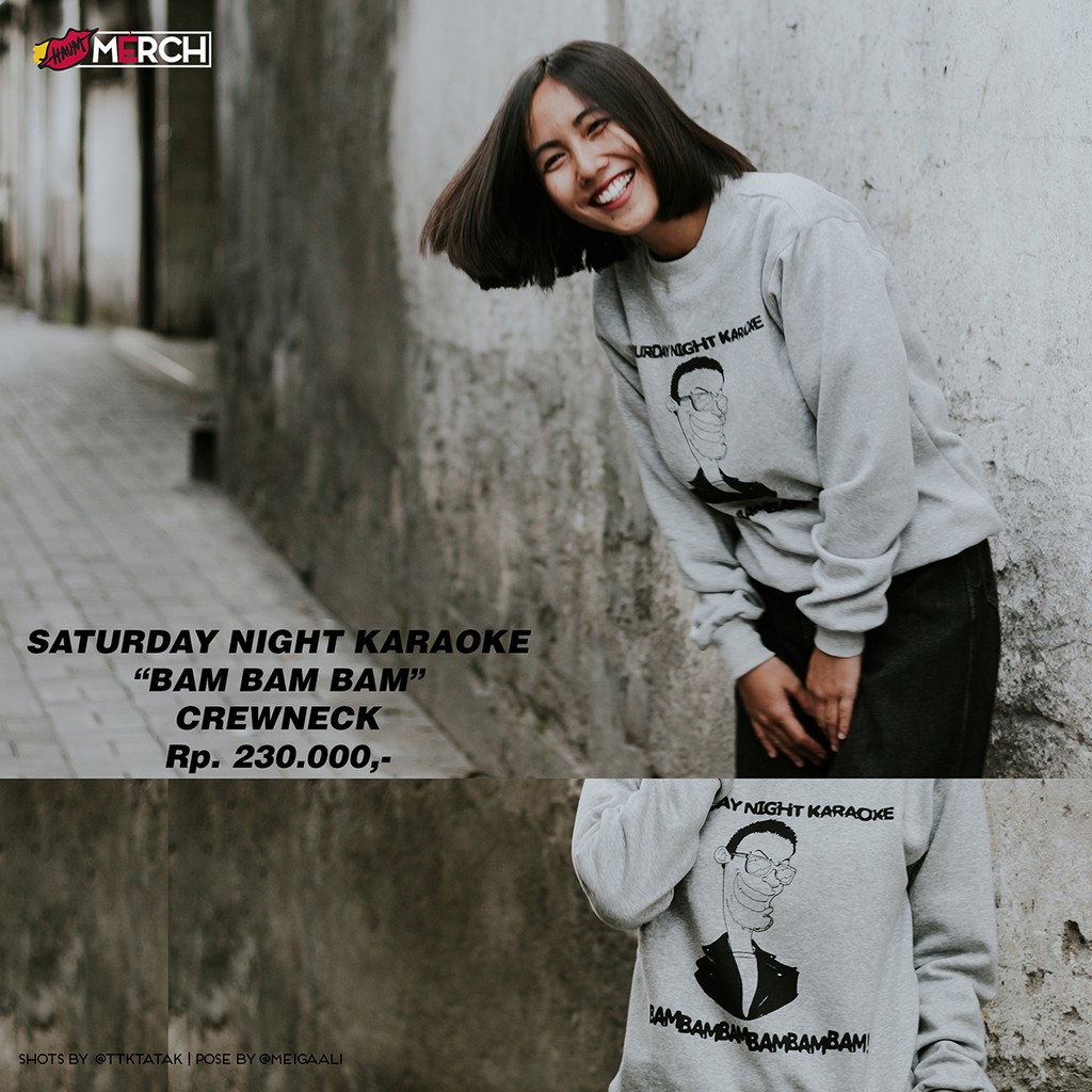 Sweater Band | Saturday Night Karaoke "Bam Bam Bam" Crewneck