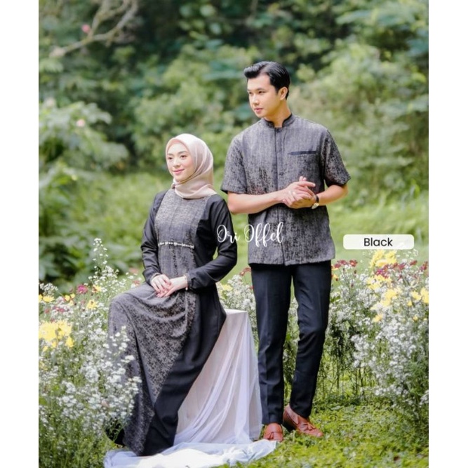 [NEW ARRIVAL] SARIMBIT BATIK COUPLE GAMIS KIRANA - GAMIS BUSUI - GAMIS COUPLE SPESIAL BAJU LEBARAN - SET BAJU COUPLE MUSLIM TERBARU - COUPLE GAMIS SYAR'I - COUPLE GAMIS KOMBI PAYET MUTIARA - BAJU COUPLE PASANGAN