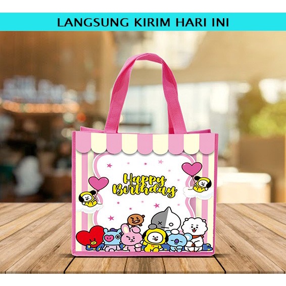 

TERBARU Tas Bento Kartun Ulang Tahun - BT21