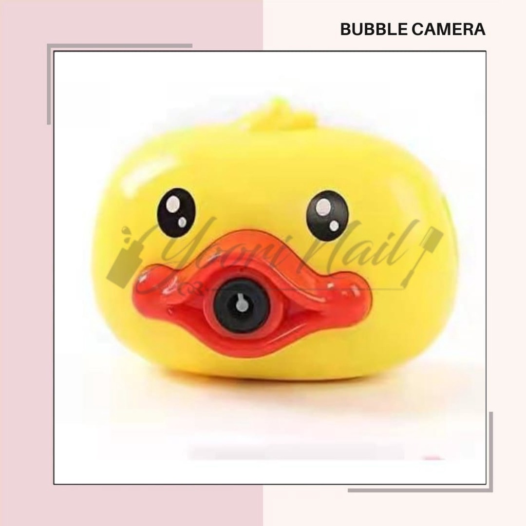 Mainan Bubble Kamera Gelembung Elektrik Mainan Anak Bubble Camera