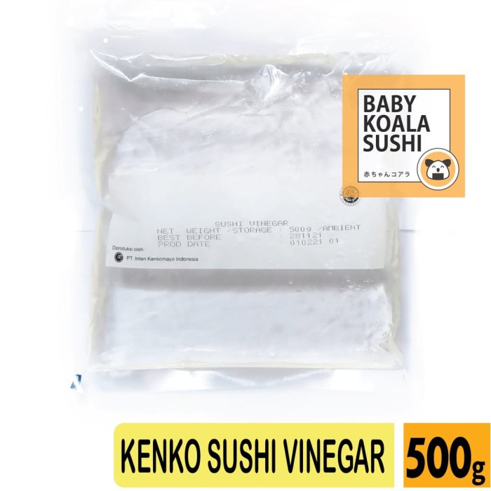 

v01vss Cuka Sushi Halal 500G Kenko | Rice Vinegar/Mirin Seasoning Bumbu Nasi Fsfs201