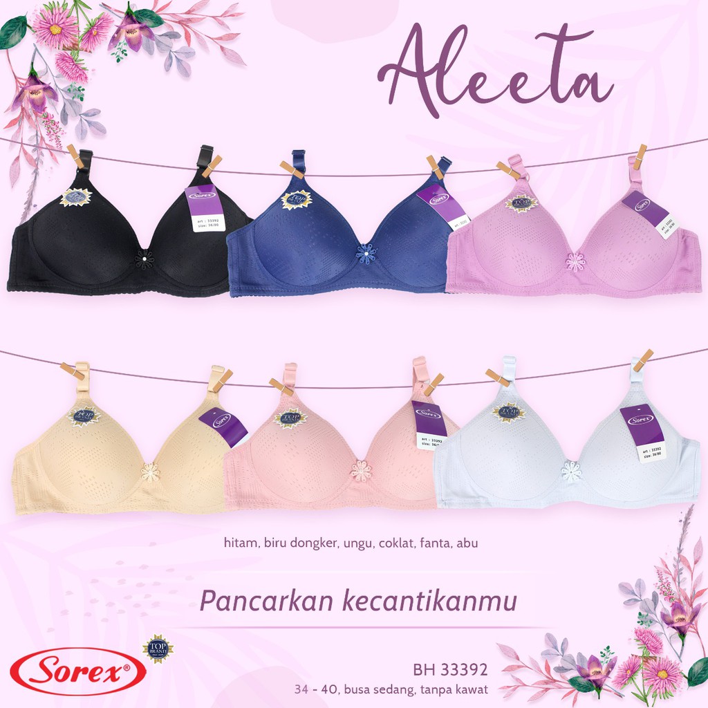 babybear Bra BH Sorex 33392, 17032 Tanpa Kawat