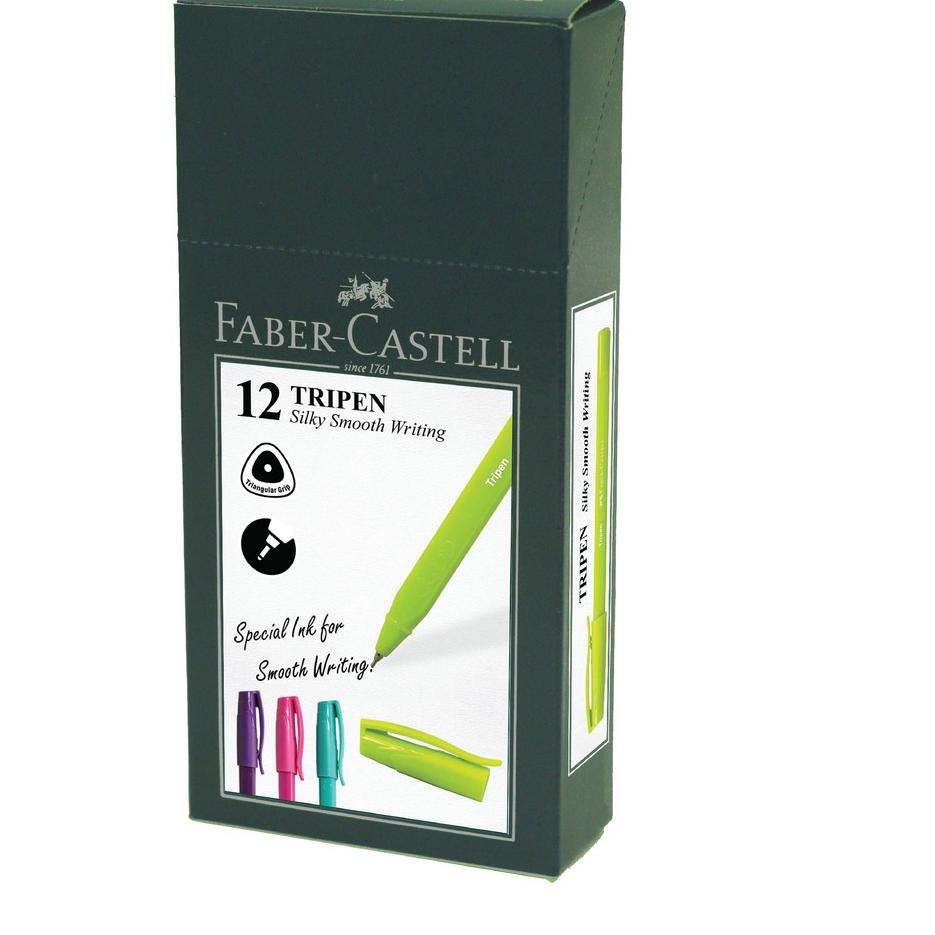 

Super Promo F6EGO Ballpen Tripen 0.7mm MixBarrel Black Ink Box 12 60 Ready Stock