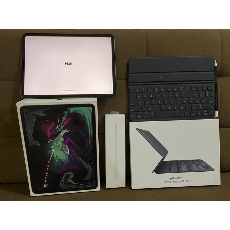 ipad pro wifi cell 512 gb pake acc bekas