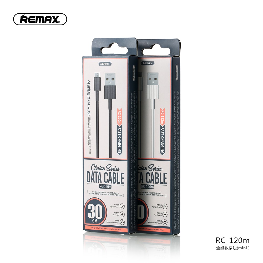 Remax Chaino Mini Data Cable Micro USB RC-120M Original Garansi Kabel Data Murah