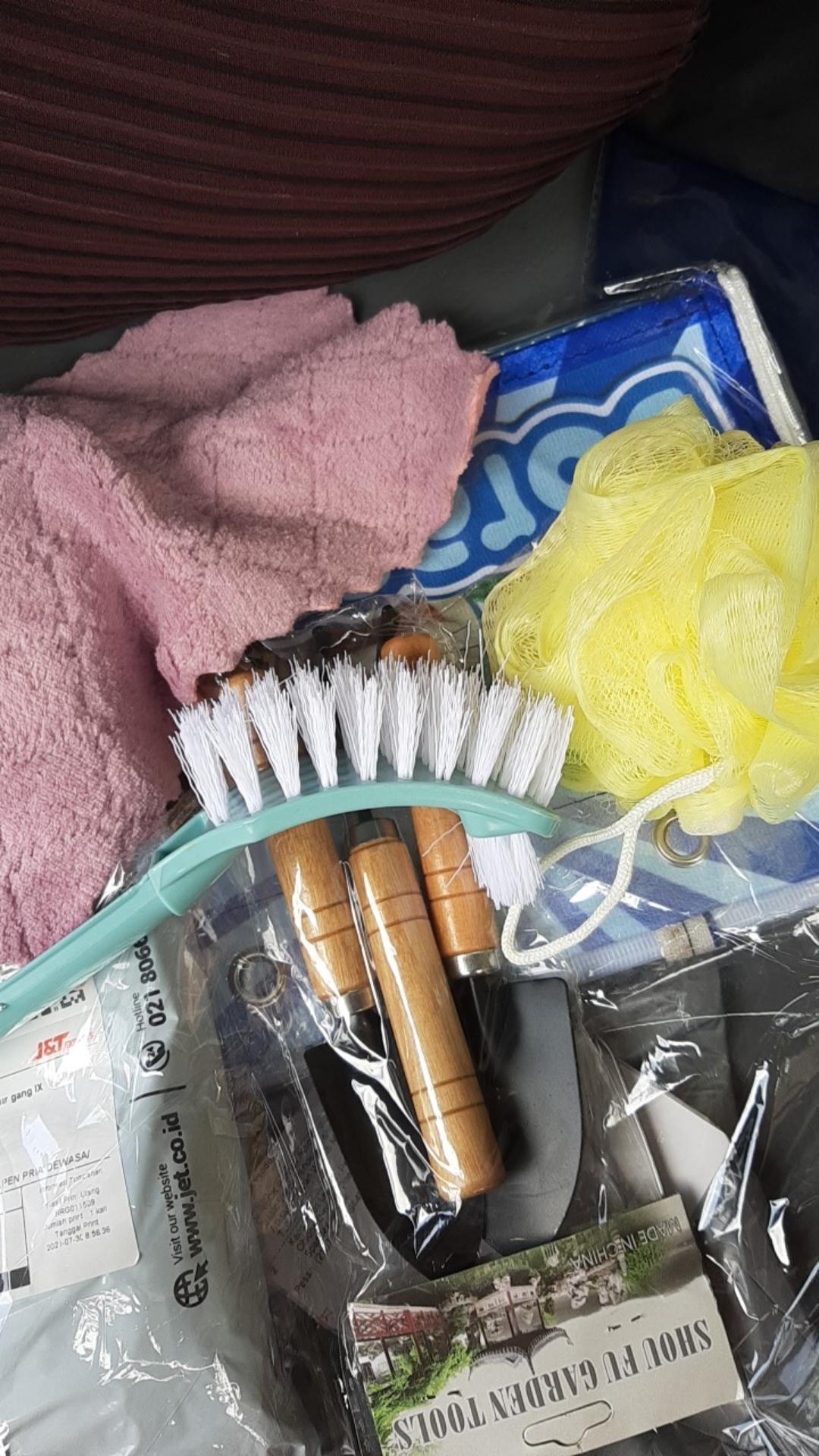 2sh Spons Mandi Warna-warni Besar/ Bath Spons