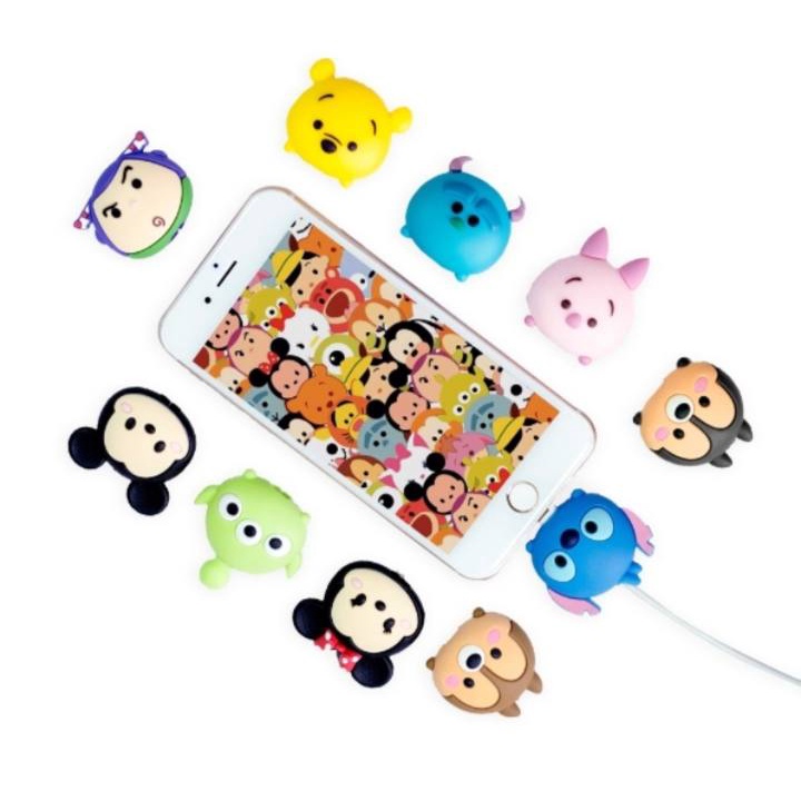 TSUM TSUM - Cable Bite/ Pelindung Ujung Kabel/ Cable Saver/ Cable Protector