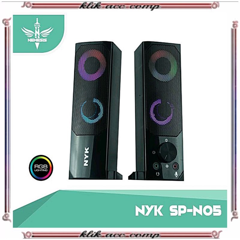 Speaker USB NYK SP N05 RGB Soundbar gaming