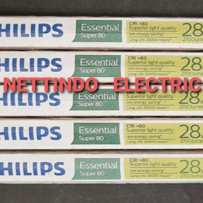 Bagus Lampu Tl T5 Philips 28W /Tl5 Essential 28W Putih - Putih/ 865 Limited