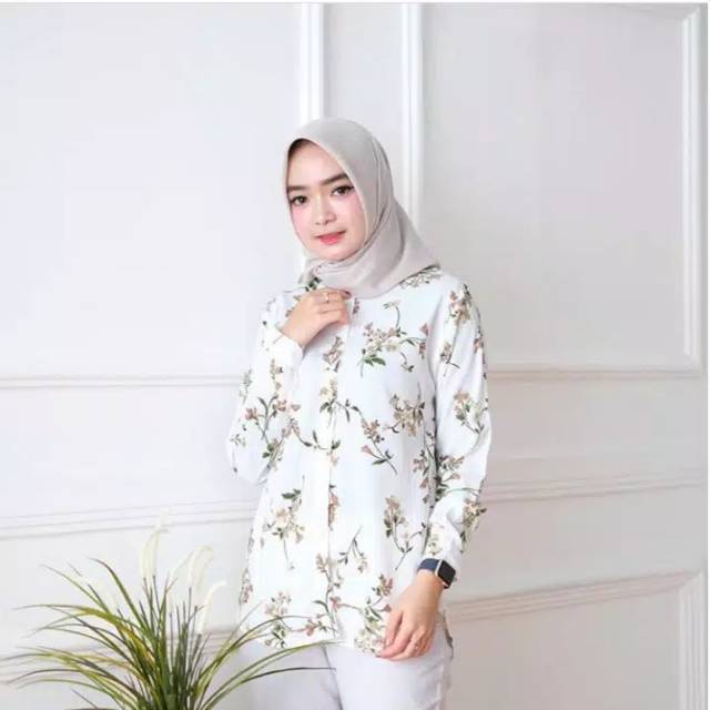 Fourfashion Adellia Blouse Kemeja Adellia Monalisa Maxmara