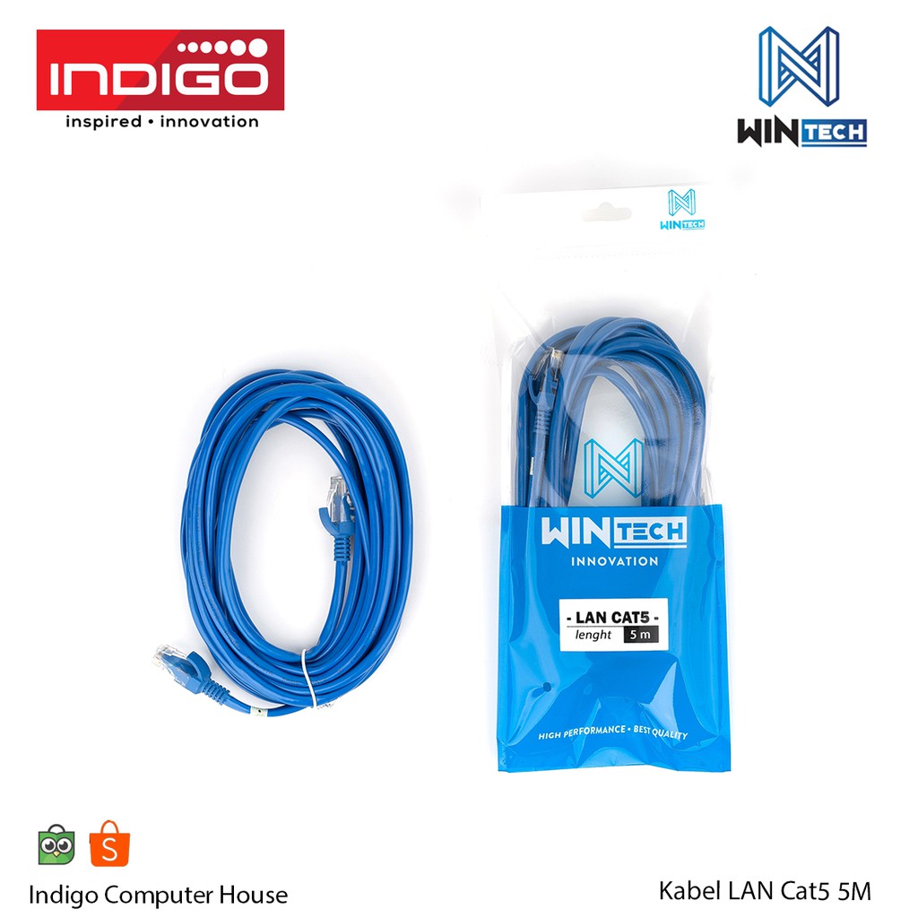 KABEL UTP LAN CAT5 5 METER | UTP CAT5 5 METER | KABEL LAN