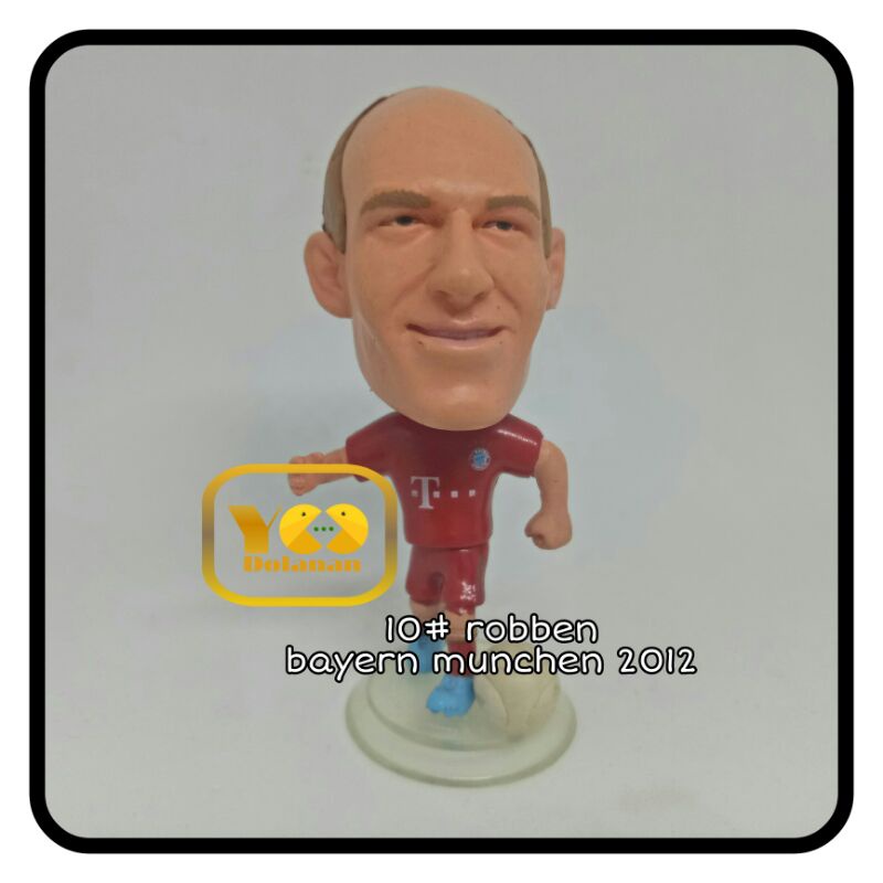 10# ROBBEN - BAYERN MUNCHEN 2012 KODOTO SOCCERWE FIGURE PEMAIN BOLA