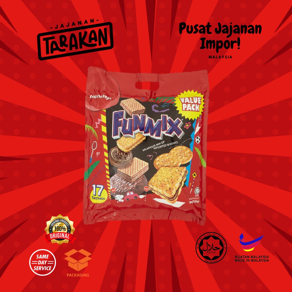 

Funmix Delightful Mix of Assorted Biscuits Malaysia