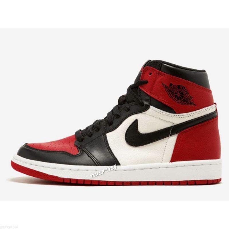 Nike jordan 1 retro high bred toe gym red black summit white