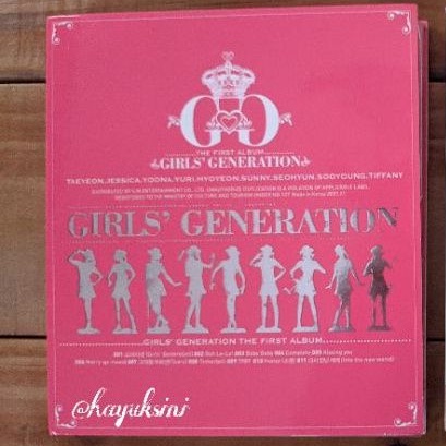 Album SNSD Girls Generation First Album