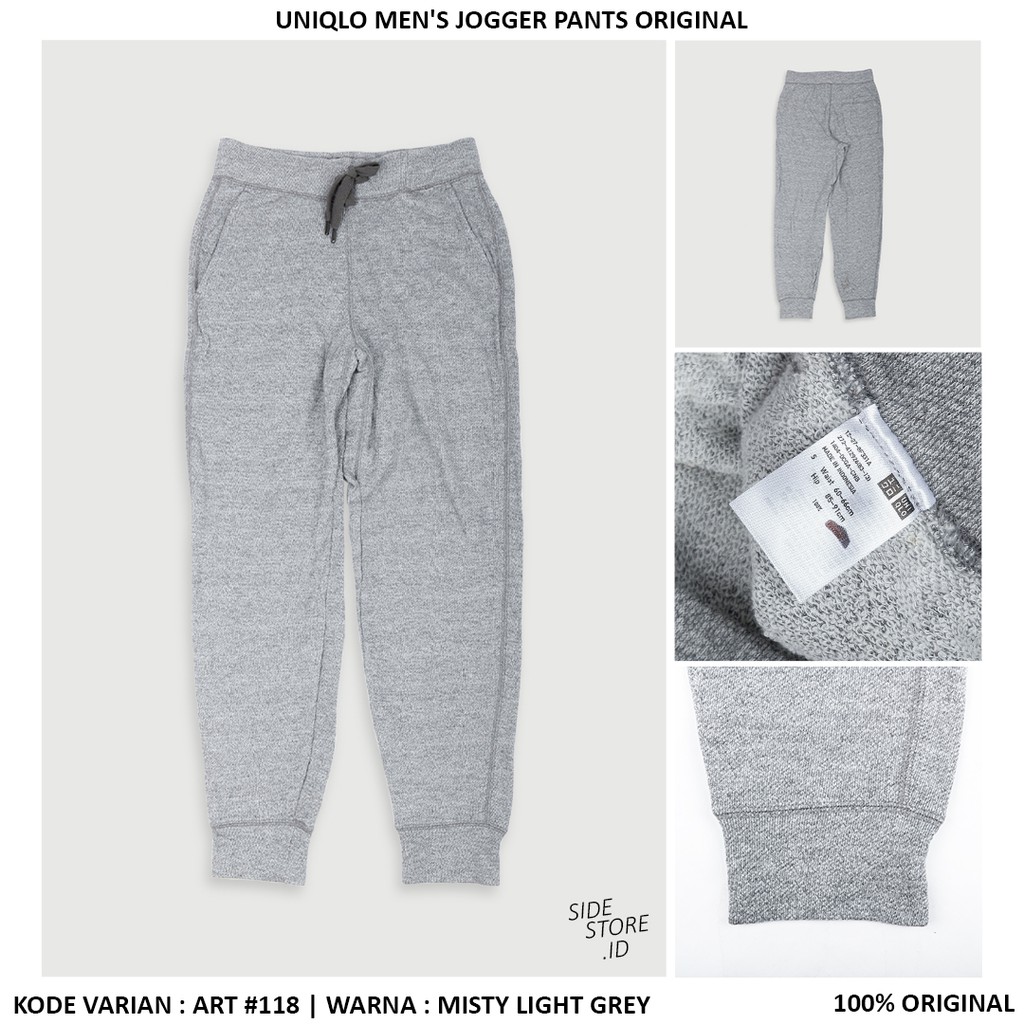  CELANA  JOGGER  SWEATPANT UNI QLO ORIGINAL PART 2 UNISEX 