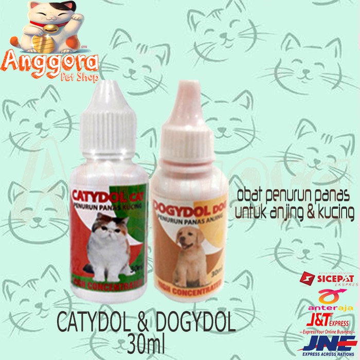 Obat penurun panas untuk Kucing Anjing-CATYDOL DOGYDOL 30ml