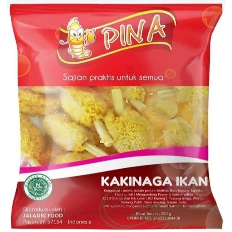 

PINA Kaki Naga Ikan 250gr