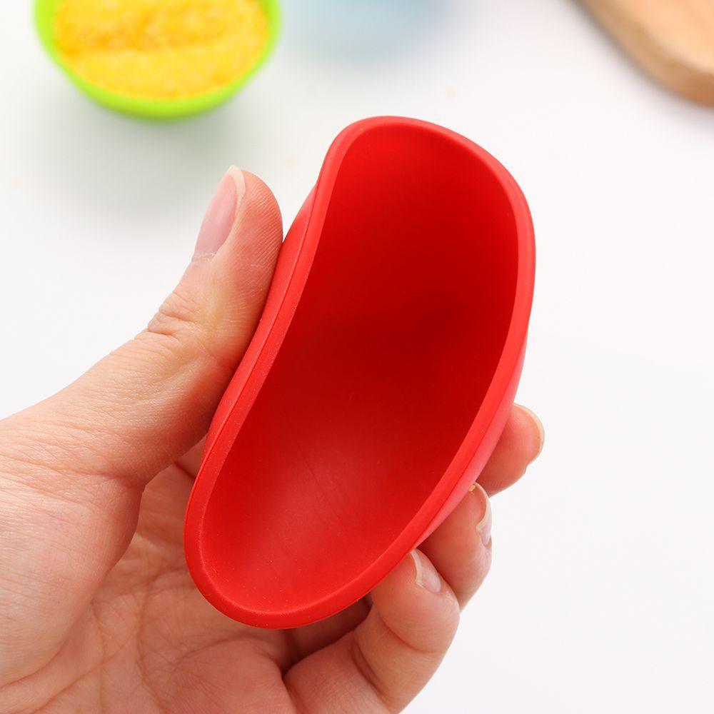 Mangkuk Wajah Nanas Takar Mixing Silicone Kitchen Gadget Sauce Cup