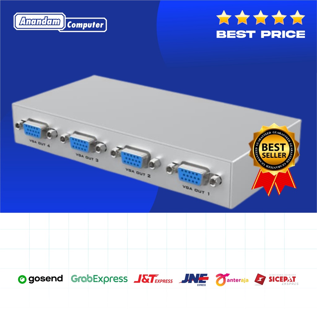 Splitter VGA 4 Port