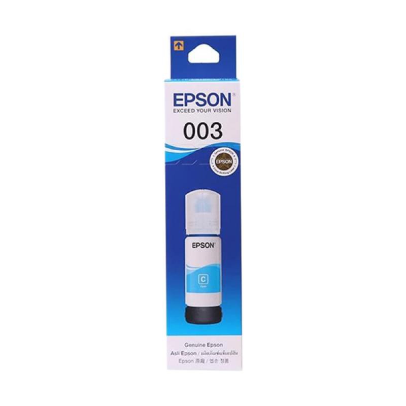 TINTA EPSON ECO 003 BLACK, CYAN, MAGENTA, YELLOW RESMI ORIGINAL INK ORI