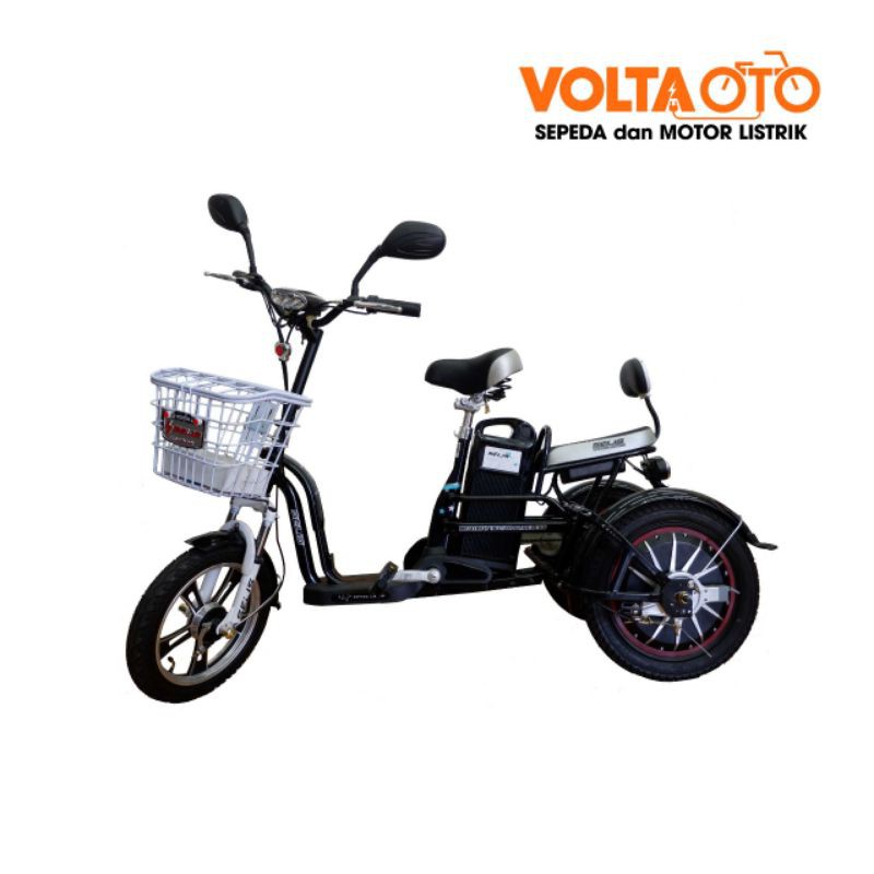 SELIS BUTTERFLY TRIKE RODA TIGA R3 E BIKE E-BIKE ELECTRIC BIKE SEPEDA LISTRIK