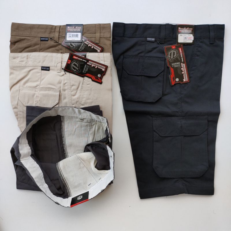 CARGO PANTS CELANA CARGO PENDEK GUNUNG PRIA ARMY MURAH