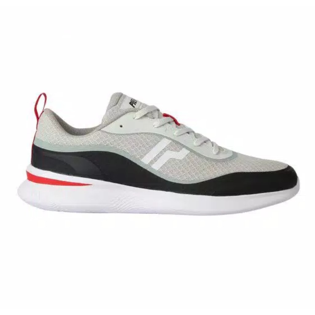 Sepatu casual piero Original Arc wave Grey red black